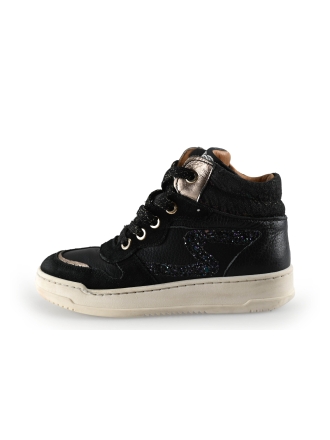 Develab Hoge sneakers Zwart 301388