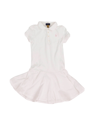 Ralph Lauren Jurk Wit 611422
Maat 140